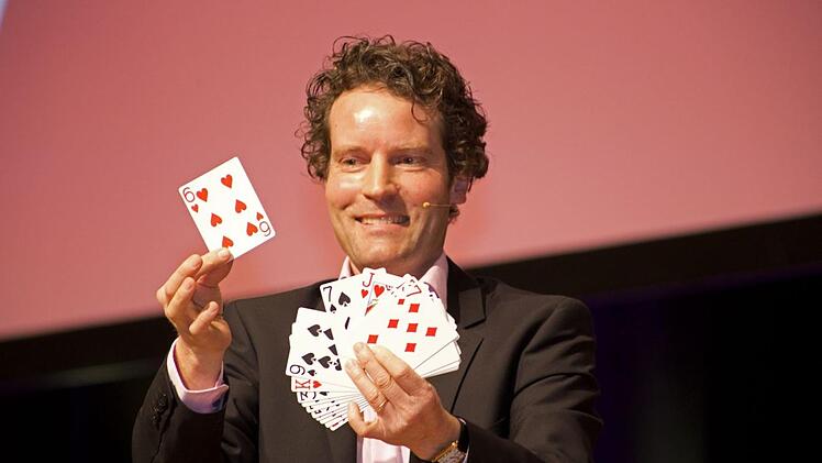 René Frotscher liebt Kartentricks. Frank Alkemade