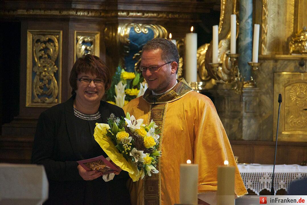 Nach einjähriger Kirchensanierung: Hannberg feiert die Wiedereröffnung der Wehrkirche der Pfarrei Geburt Mariens Hannberg