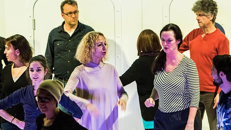 "Anything Goes": Proben-Impressionen am Landestheater CoburgFoto: Jochen Berger