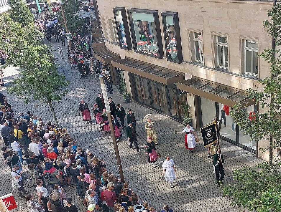 Michaelis-Kirchweih in Fürth 2023 - Bilder vom Fränkischen Erntedankfestzug
