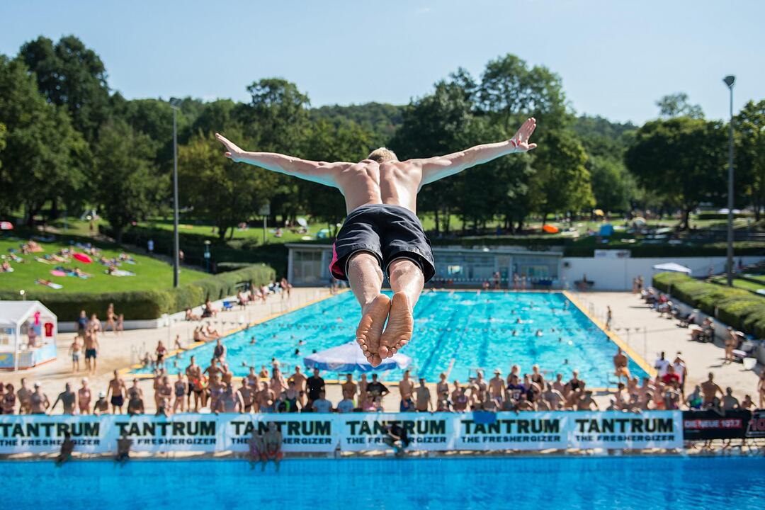 Weltmeisterschaft in der Funsportart Splashdiving