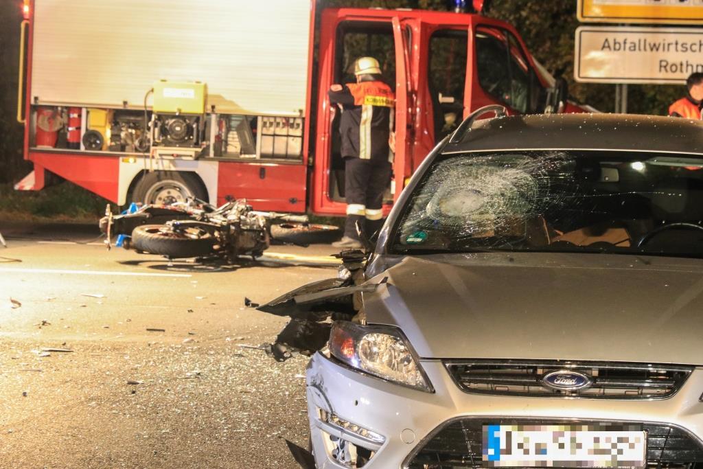 Schwerer Unfall bei Schweinfurt: 16-Jähriger lebensgefährlich verletzt