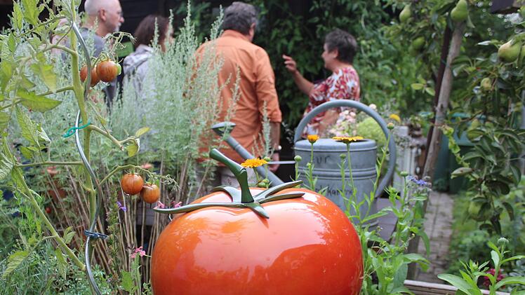 Nicht jede Tomate, auf die man im Garten des Zielortes stieß, war wirklich authentisch.Markus Häggberg