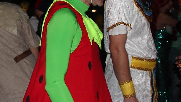 Viel Spaß hatten die Höchstadter Fosänachter in der Kulturfabrik. Foto: Johanna Blum