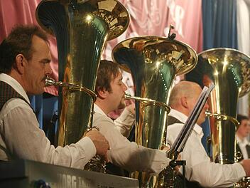 Der Musikverein Marktleugast brillierte. Fotos: Sonja Adam