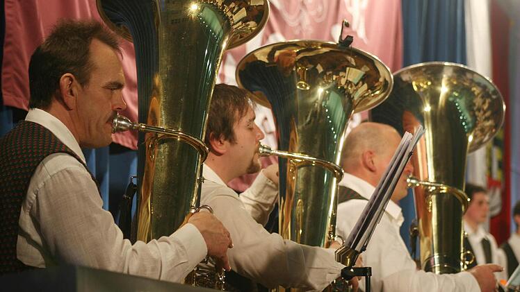 Der Musikverein Marktleugast brillierte. Fotos: Sonja Adam