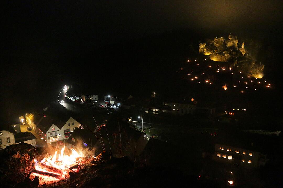 Lichterfest in Oberailsfeld