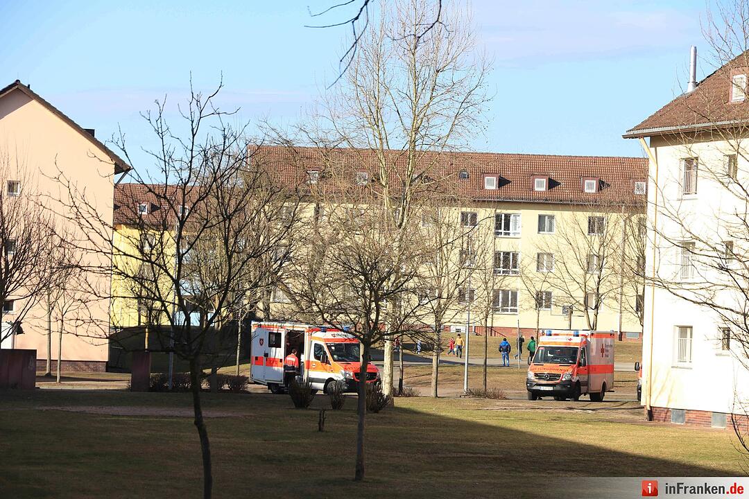 Brand in Bamberg-Ost: Drei Verletzte