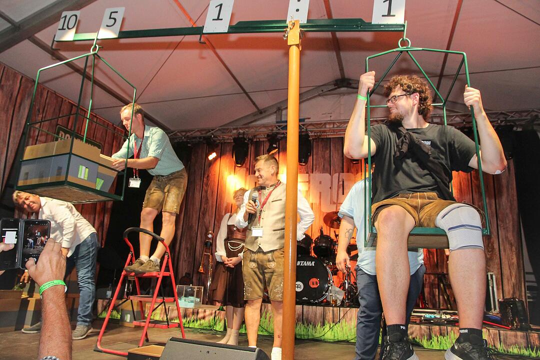Endlich wieder Weinfest in Abtswind.