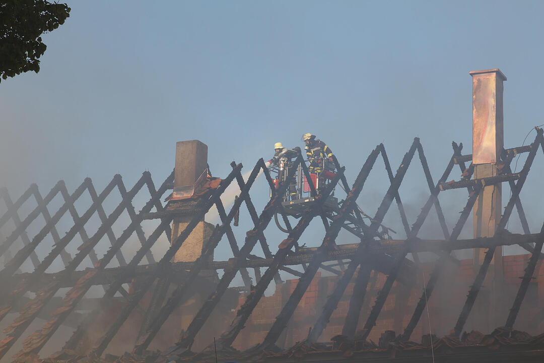 Weidenbach: Scheune gerät in Brand – hoher Schaden