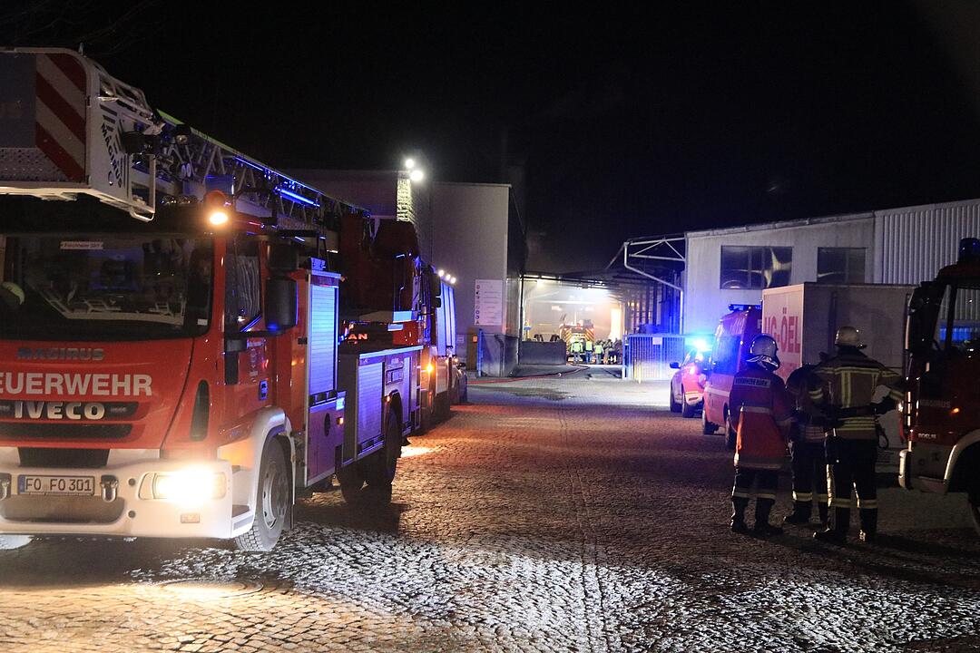 Maschinenbrand in Forchheim