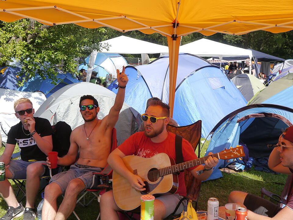 Die verrücktesten Rock im Park-Besucher am Festival-Samstag