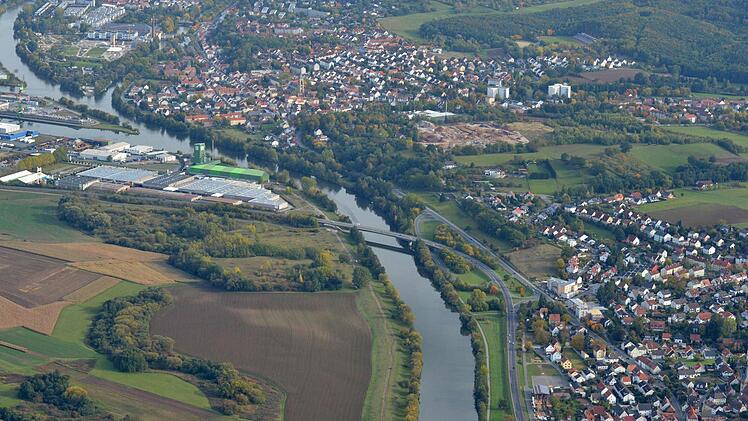 Bischberg aus der Luft. Foto: Rinklef