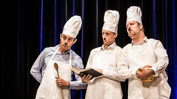 Impressionen vom "TBC"-Gastspiel im Coburger Kongresshaus.Foto: Jochen Berger