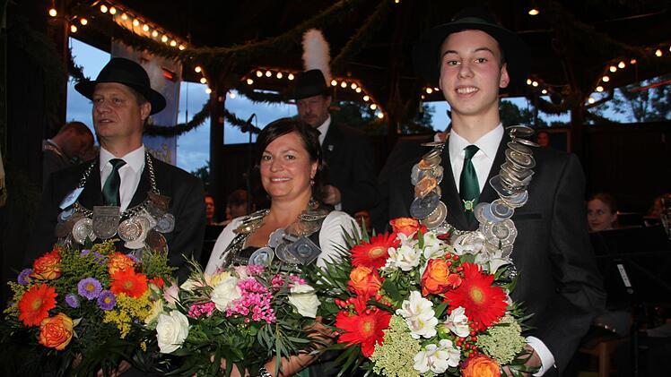 Bei der Proklamation zum Kronacher Freischießen. Foto: Veronika Schadeck