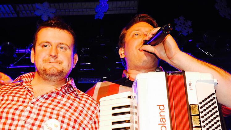 Bauer Sebastian mit der Band Tollhaus in Unterpreppach. Foto: Privat