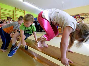 Bewegen sich die Kinder heutzutage zu wenig?  Foto: Hendrik Schmidt/dpa