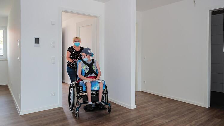 Hell, freundlich und vor allem barrierefrei wäre diese Wohnung.Foto: Matthias Hoch