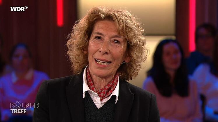 Schauspielerin Adele Neuhauser war zu Gast im "K&ouml;lner Treff".