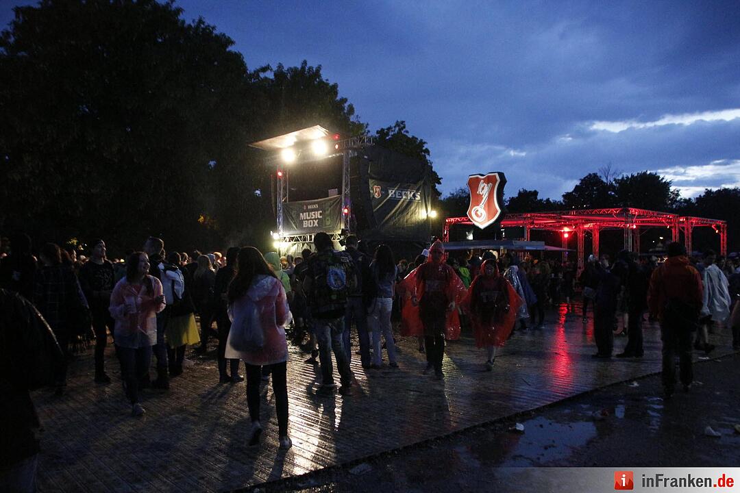 Rock im Park 2016 - Regen am Samstag