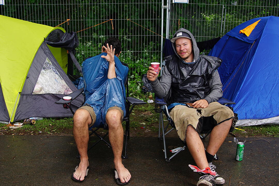 Drei Tage Zeltplatz bei Rock im Park