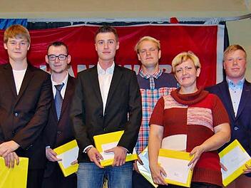 Die Besten ihrer Zunft erhielten Buchgeschenke. Fotos: Sigismund von Dobschütz