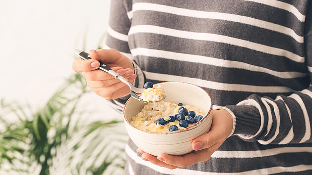 Haferflocken, Fr&uuml;hst&uuml;ck, Enz&uuml;ndungen