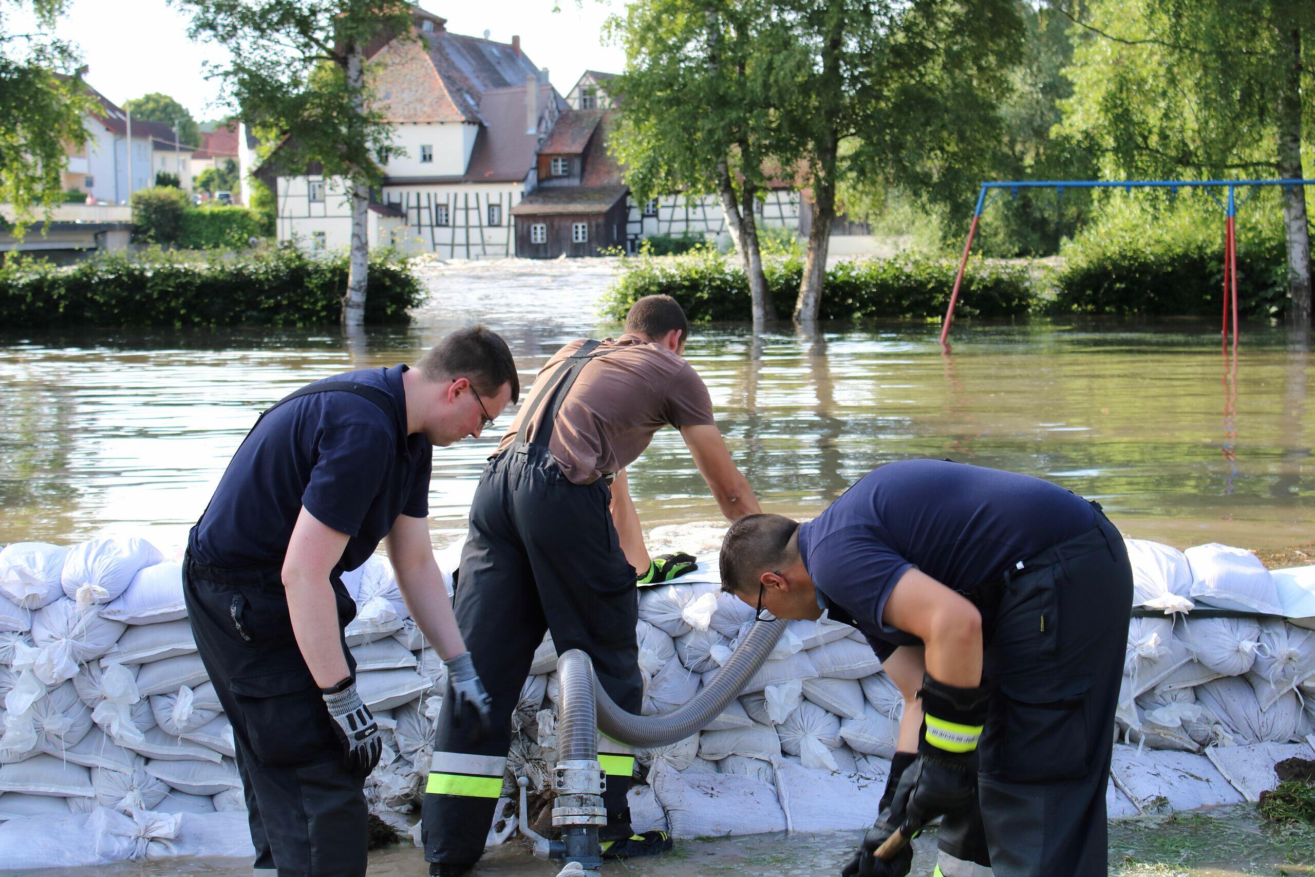 Hallerndorf: Hochwasser führt zu Stromausfall - "hat sich ...