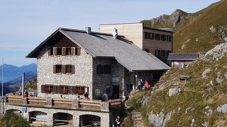 Die Kissinger Hütte der DAV Sektion Bad Kissingen im Tannheimer Tal hatte 2020 ein Minus bei Einnahmen und Übernachtungen zu verkraften.