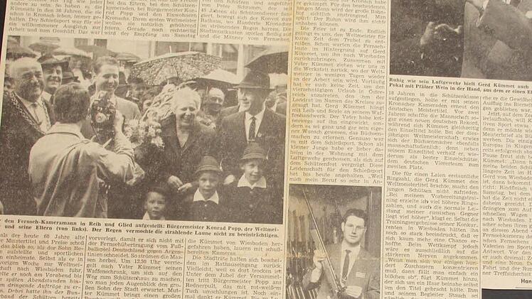 Zeitungsausschnitt  Repro: Friedwald Schedel