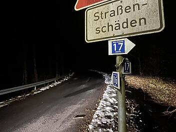 Die marode Eckartsrother Straße soll saniert werden. Ein Vollausbau würde zu einem millionenschweren Projekt.