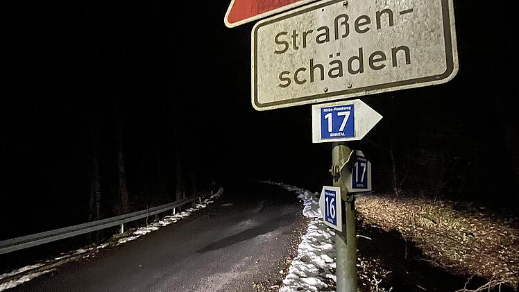 Die marode Eckartsrother Straße soll saniert werden. Ein Vollausbau würde zu einem millionenschweren Projekt.