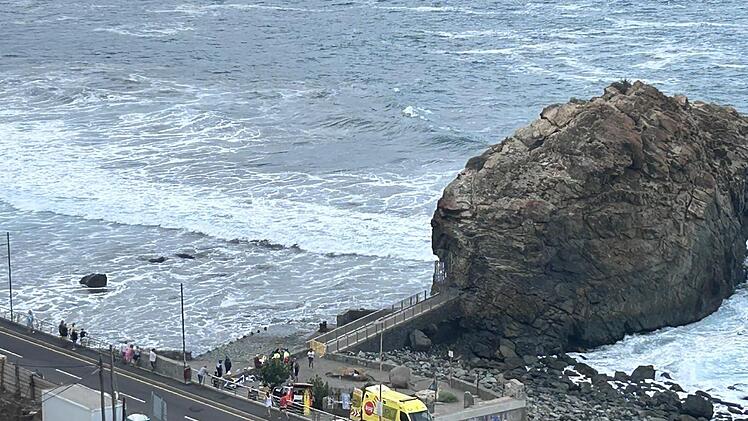 Riesenwellen auf Teneriffa