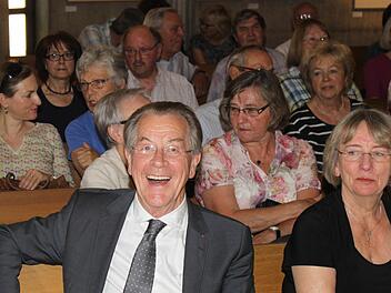 Müntefering hatte Spaß in Forchheim.  Foto: Carmen Schwind