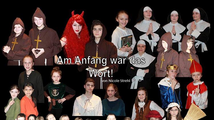 "Festival für Schultheater: "Am Anfang war das Wort" von Nicole Strehlt wird die Theaterschule Cobi am Samstag, 8. Juli, 20 Uhr, in der Coburger Reithalle zeigen.Foto: Jochen Berger