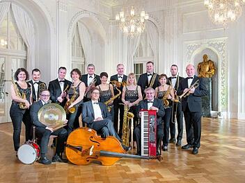 Die Golden Brass Band spielt  am Sonntag, 15. September, im Kursaal von Bad Bocklet. Foto: Anand Anders