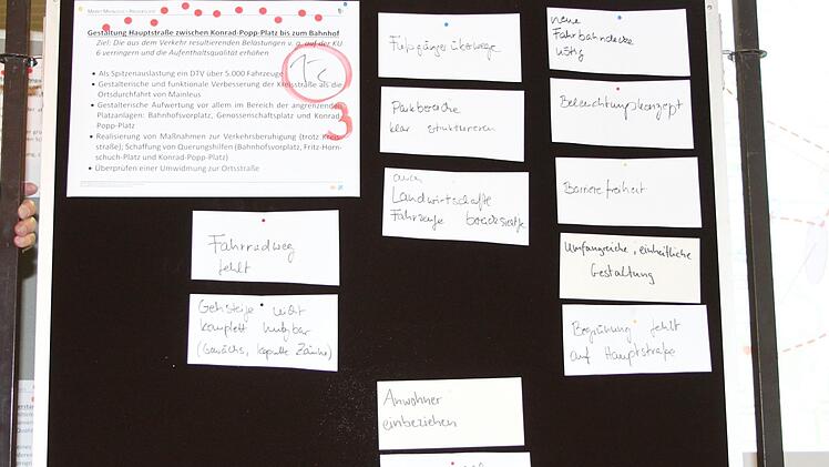 Auf Rang 3 landete schließlich die Umgestaltung der Hauptstraße.Jürgen Gärtner