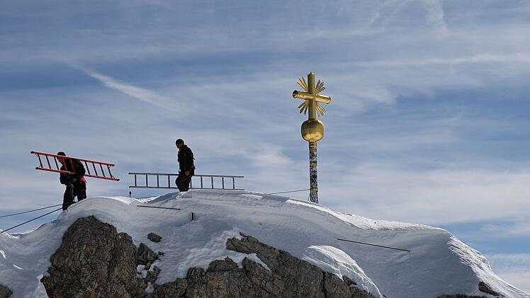 Gipfelkreuz der Zugspitze