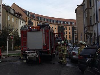 Der Küchenbrand im Haingebiet konnte schnell gelöscht werden. Foto: Stefan Fößel
