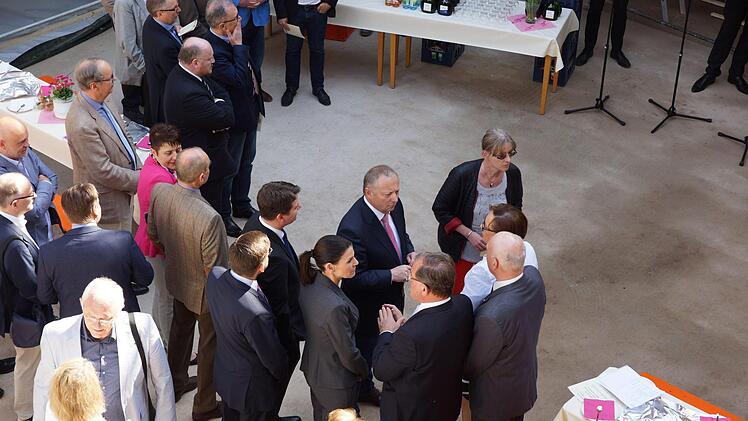 Richtfest mit Wissenschaftsministerin Marion KiechleFoto: Arkadius Guzy