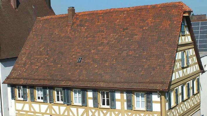 Der Fachwerkbau entstand Ende des 17. Jahrhunderts. Fotos: Manfred Welker
