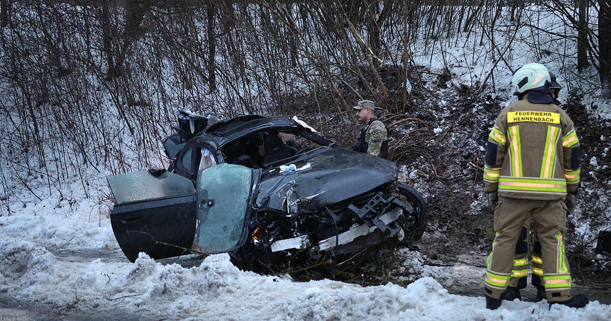 Kreis Ansbach: Lebensgefährlich Verletzter bei Unfall auf B14