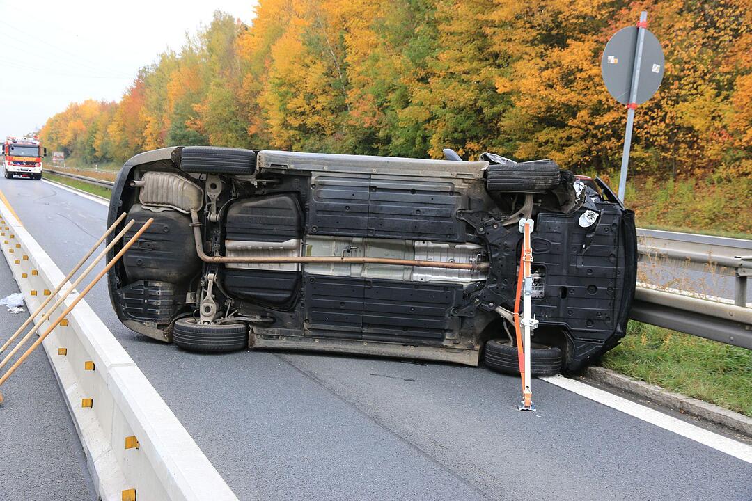 Unfall auf A73 bei Bad Sttaffelstein