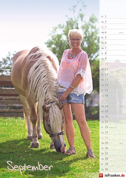 Freches Gemüse - Frische Früchte - Kalenderpräsentation 2017