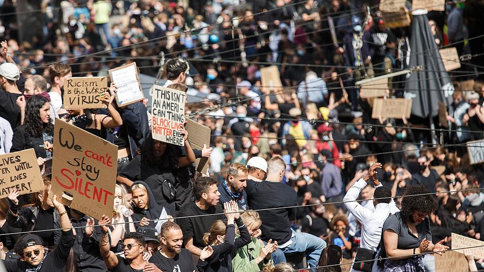 Demonstration gegen Rassismus - Berlin