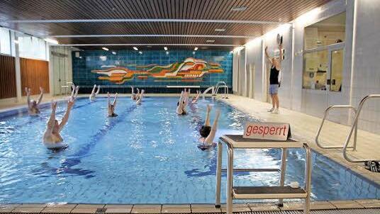 Das Aus für das Hallenbad bedeutet auch das Ende der Aqua-Fitness-Kurse, die bei der Bevölkerung sehr beliebt waren. Foto: Ulrike Müller