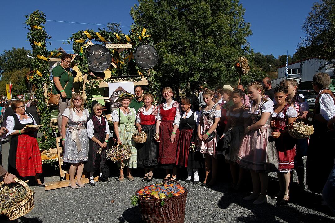Erntedankumzug in Neubrunn
