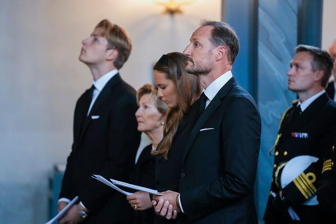 Nach dem Tod von K&ouml;nig Harald - Gedenkgottesdienst