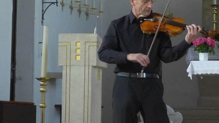 Andreas Lucke, Geige   Foto: Sabine Meißner