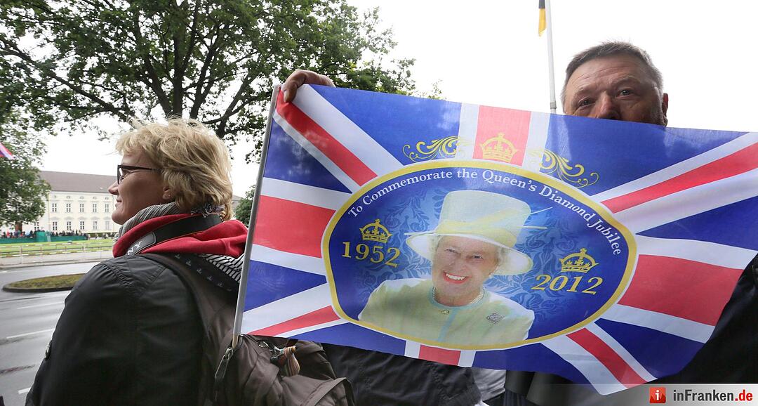 Britische Queen besucht Deutschland